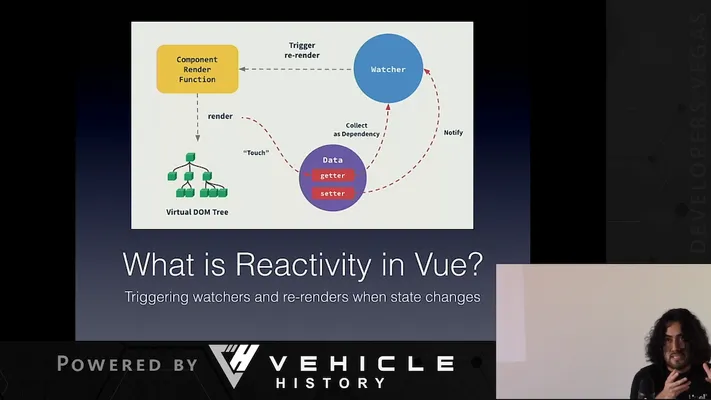 Victor presenting at Demo Day Las Vegas