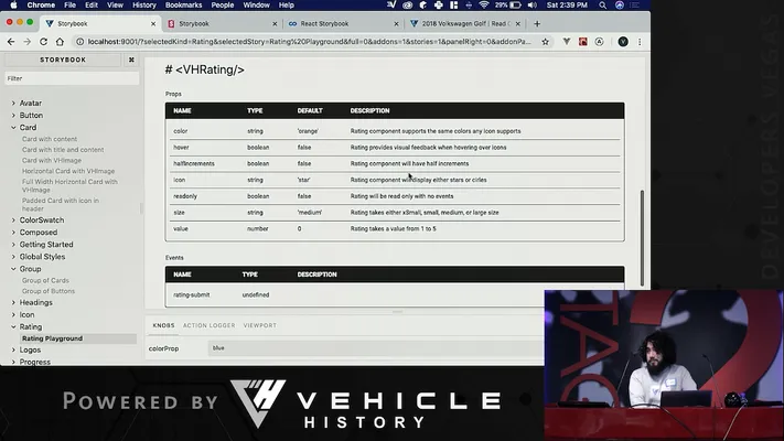 Victor presenting at Demo Day Las Vegas
